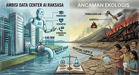 ilustrasi paradoks AI dan Air_Yudhy Elwahyu_02